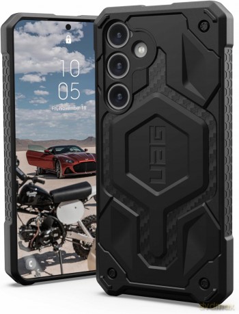 Etui UAG Monarch do Samsung Galaxy S24+ - czarny karbon