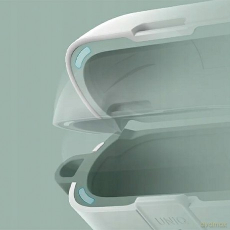 Etui UNIQ Clyde Lock Case na AirPods Pro 2 (2022/2023) - niebiesko-ciemnoszare