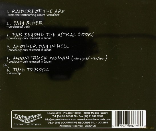 Astral Doors: Raiders Of The Ark [CD]