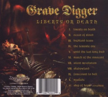 Grave Digger: Liberty Or Death (Digipack) [CD]