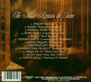 The Music Remains The Same - A Metal Tribute to Led Zeppelin (digipack) [CD]
