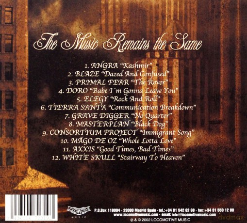 The Music Remains The Same - A Metal Tribute to Led Zeppelin (digipack) [CD]