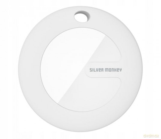 Lokalizator Silver Monkey Tag Carbon IP67 z Apple Find My - czarny