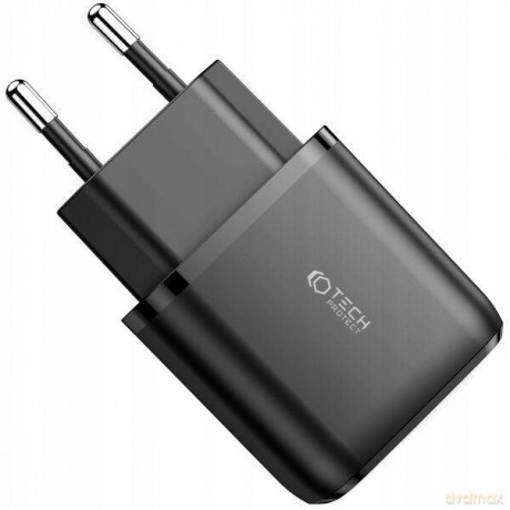Ładowarka Tech-Protect C20W sieciowa 2x USB-C PD 20W - czarna