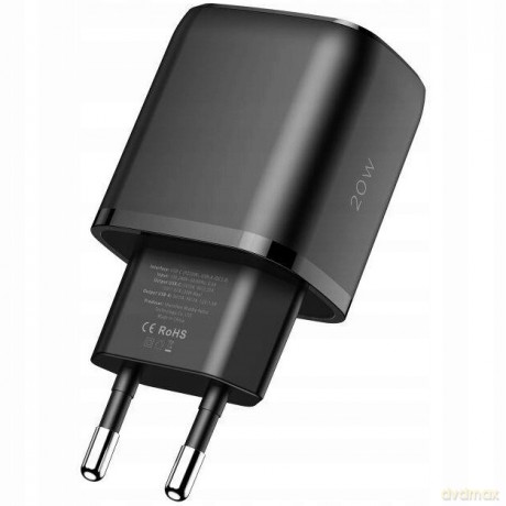 Ładowarka Tech-Protect C20W sieciowa 2x USB-C PD 20W - czarna