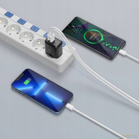 Ładowarka Tech-Protect C20W sieciowa 2x USB-C PD 20W - czarna