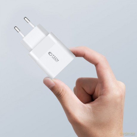 Ładowarka Tech-Protect C20W sieciowa 2x USB-C PD 20W - czarna