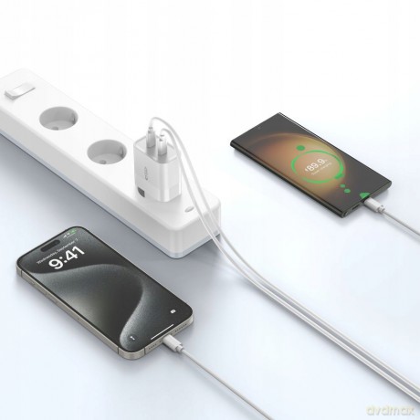 Ładowarka Tech-Protect C20W sieciowa 2x USB-C PD 20W - czarna