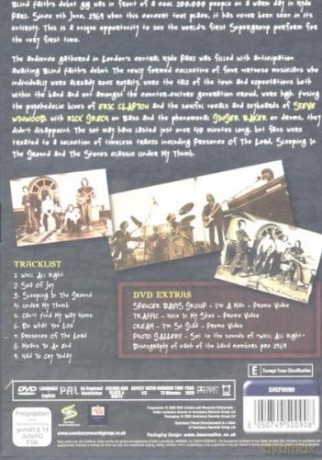 Blind Faith - Hyde Park 1969 [DVD]
