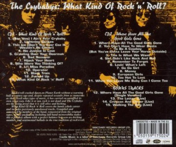 The Crybabys: What Kind of Rock'N Roll/Anthology [2CD]
