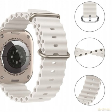 Pasek Tech-Protect IconBand Pro na Apple Watch 4 / 5 / 6 / 7 / 8 / 9 / SE / Ultra 1 / 2 (42/44/45/49 mm) - granatowy