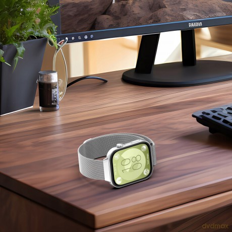 Pasek Tech-Protect MilaneseBand na Huawei Watch Fit 3 - beżowy