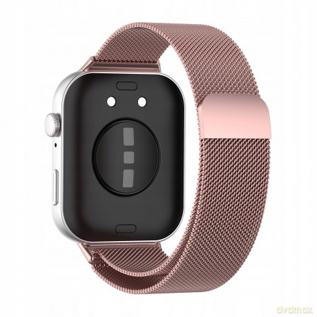 Pasek Tech-Protect MilaneseBand na Huawei Watch Fit 3 - różowy