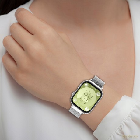 Pasek Tech-Protect MilaneseBand na Huawei Watch Fit 3 - różowy