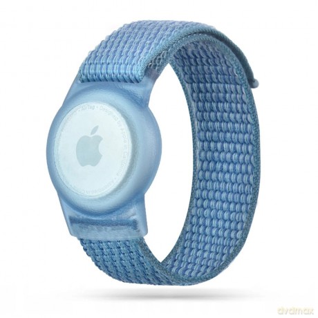 Pasek Tech-Protect Nylon dla dzieci na Apple AirTag - niebieski