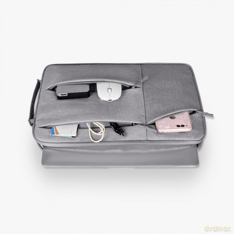 Pokrowiec Tech-Protect Pocket na laptopa 14'' - ciemnoszary