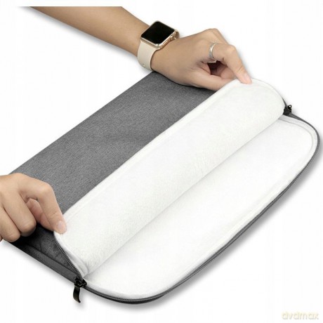 Pokrowiec Tech-Protect Sleeve na laptopa 13-14'' - jasnoszary
