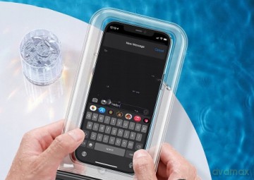 Pokrowiec wodoodporny Tech-Protect UWC7 uniwersalny na smartfony do 6.9" - czarny