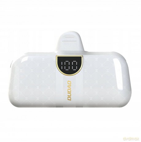 Powerbank Dudao K20SC 5000mAh mini 2x USB-C - biały