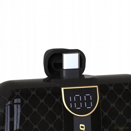 Powerbank Dudao K20SC 5000mAh mini 2x USB-C - czarny