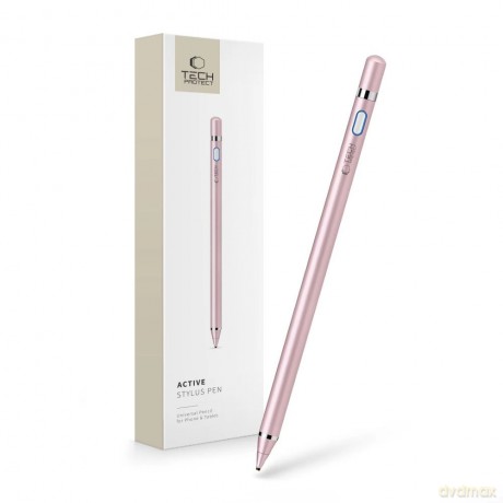 Rysik Tech-Protect Active Stylus aktywny - różowy