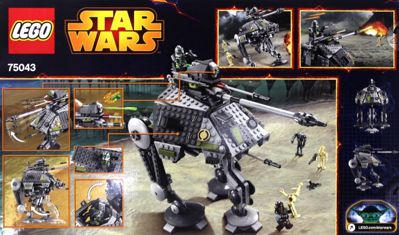 LEGO Gwiezdne Wojny - AT-AP 75043 (Star Wars) [KLOCKI]