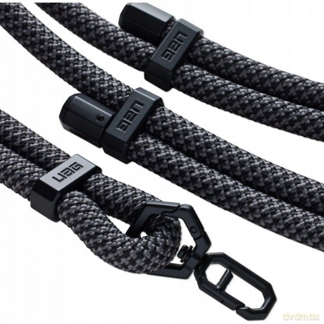 Smycz do telefonu UAG Crossbody Lanyard Civilian - szaro-czarna
