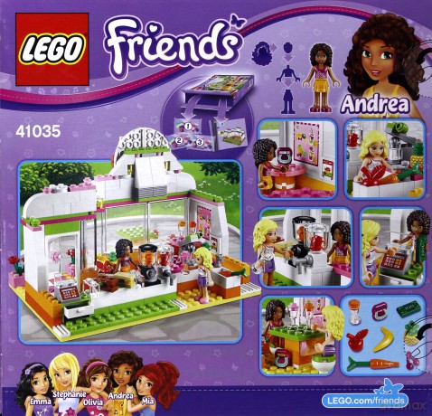 LEGO Friends - Bar z sokami w Heartlake 41035 [KLOCKI]