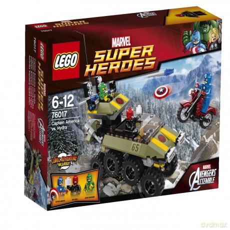 LEGO Super Heroes - Captain America kontra Hydra 76017 [KLOCKI]