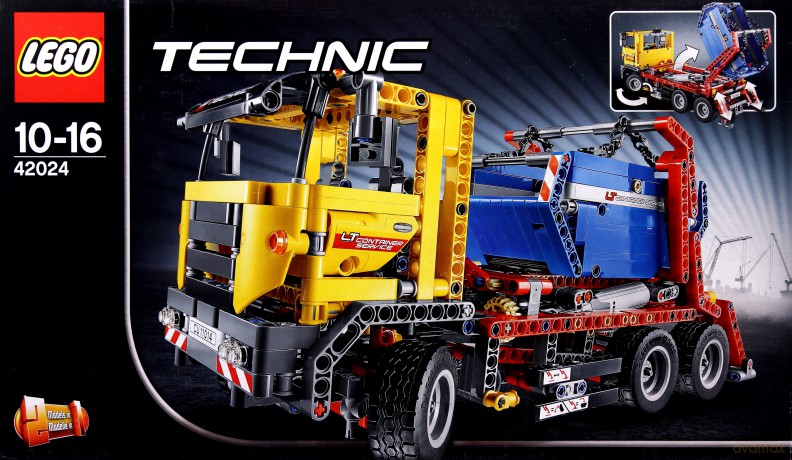 LEGO Technic - Ciężarówka do przewozu kontenerów 42024 [KLOCKI]