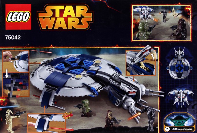 LEGO Gwiezdne Wojny - Droid Gunship 75042 (Star Wars) [KLOCKI]