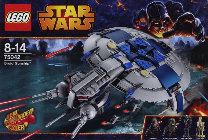 LEGO Gwiezdne Wojny - Droid Gunship 75042 (Star Wars) [KLOCKI]