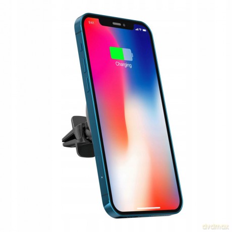 Uchwyt Tech-Protect A2 samochodowy na telefon z ładowarką indukcyjną MagSafe 15W na kratkę nawiewu - czarny