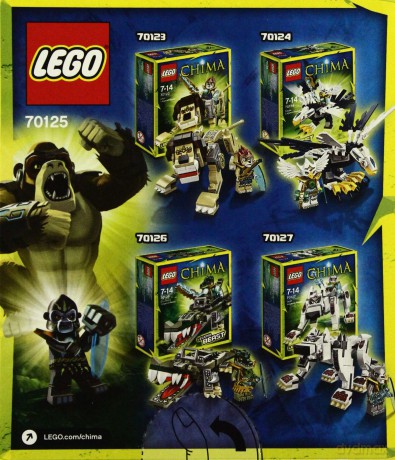 LEGO Chima - Goryl 70125 [KLOCKI]