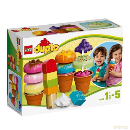 LEGO DUPLO Creative Play - Kreatywne lody 10574 [KLOCKI]