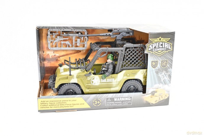 Auto terenowe 20cm+żołnierz H13640 45154