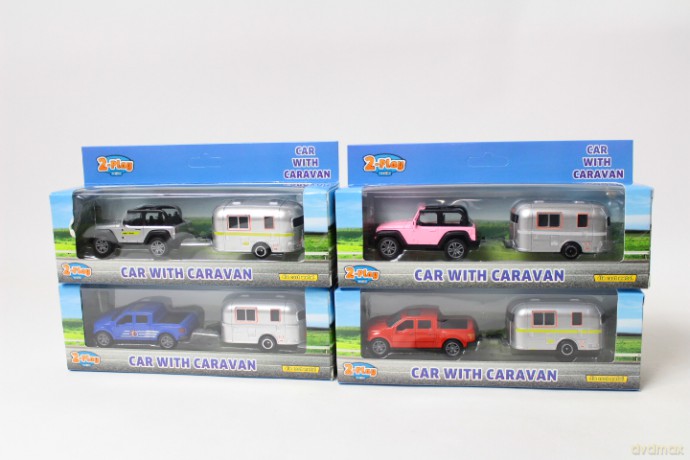 Auto z przyczepą kemping.16,5cm napęd 520305 85767