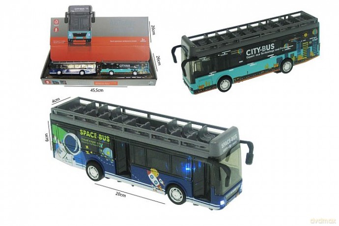 Autobus 20cm metal HX168 46410