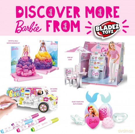 BARBIE BLADEZ zest kreatywny z naklejkami BA85749