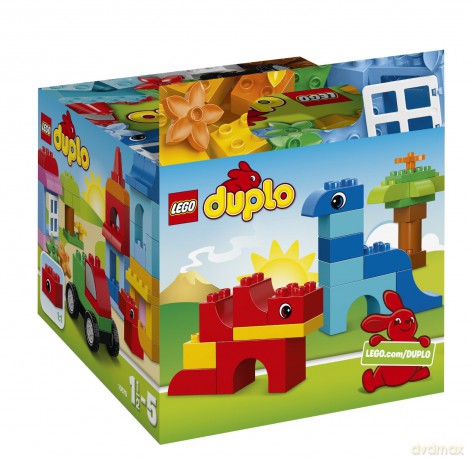 LEGO DUPLO Creative Play - Zestaw do kreatywnego budowania 10575 [KLOCKI]