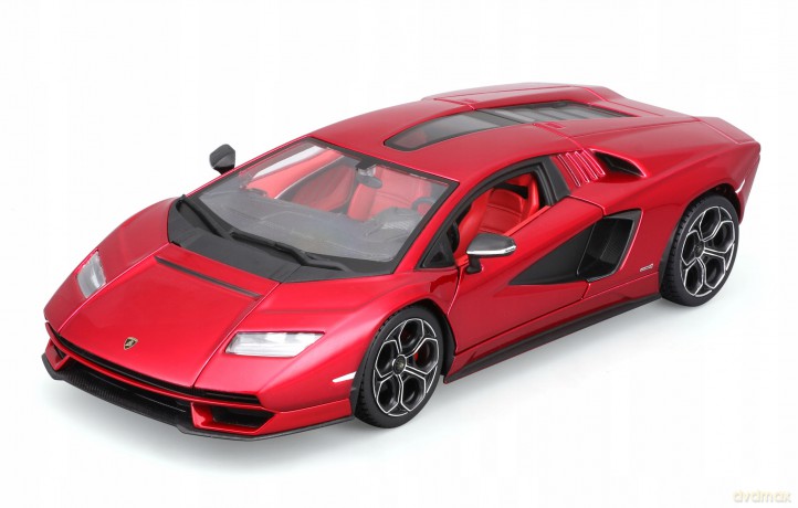 BBU 1:24 Lamborghini CountachLPI 800-4 Red 21102RD