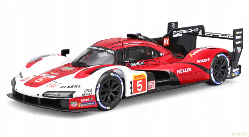 BBU 1:24 Racing Porsche 963 white/red 28022 80223