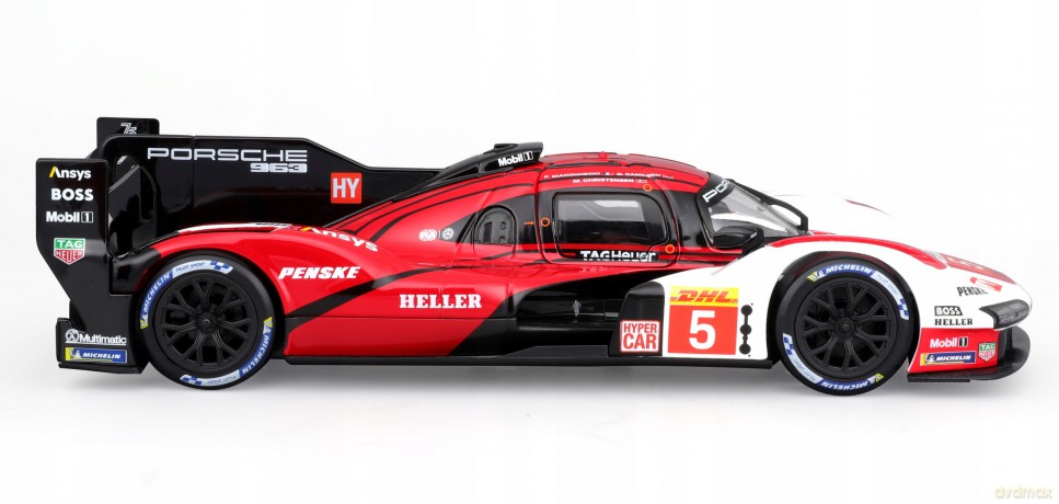 BBU 1:24 Racing Porsche 963 white/red 28022 80223
