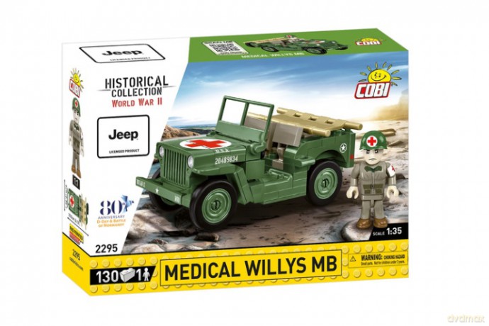 COBI HC WWII Medical Willys MB 130kl 2295
