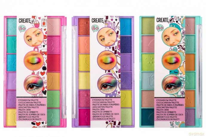 CREATE IT! paleta cieni do powiek 84518A 08748