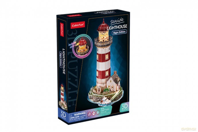 Cubic Fun puzzle 3D Latarnia wersja nocna 05409