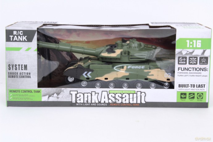 Czołg 1:16 RC/ładowarka USB T9003A 12264