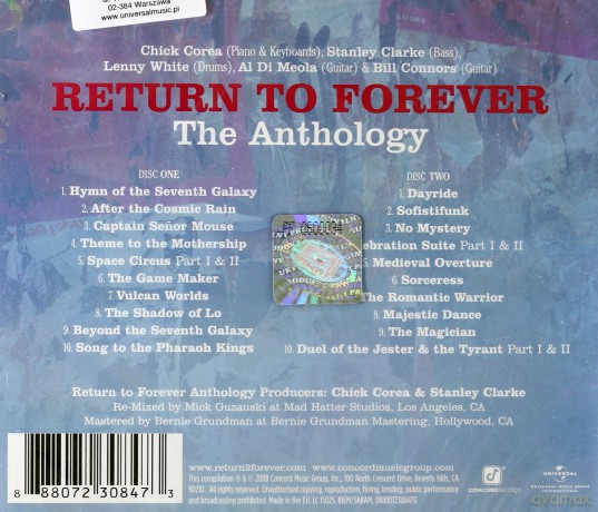 Return To Forever: Anthology [2CD]