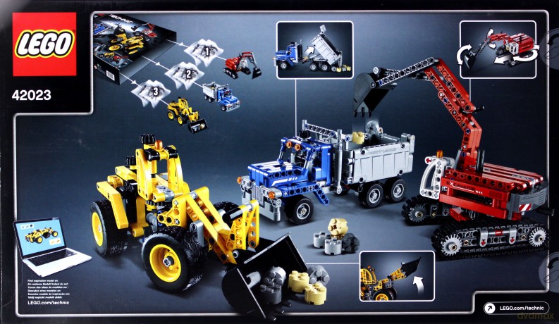 LEGO Technic - Maszyny budowlane 42023 [KLOCKI]