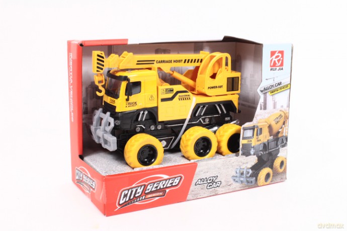 Dźwig pojazd 6-koł 19cm RJ6964-7 07367